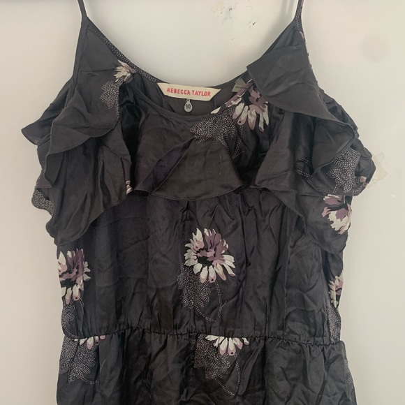 Floral silk dress - Picture 2 of 2